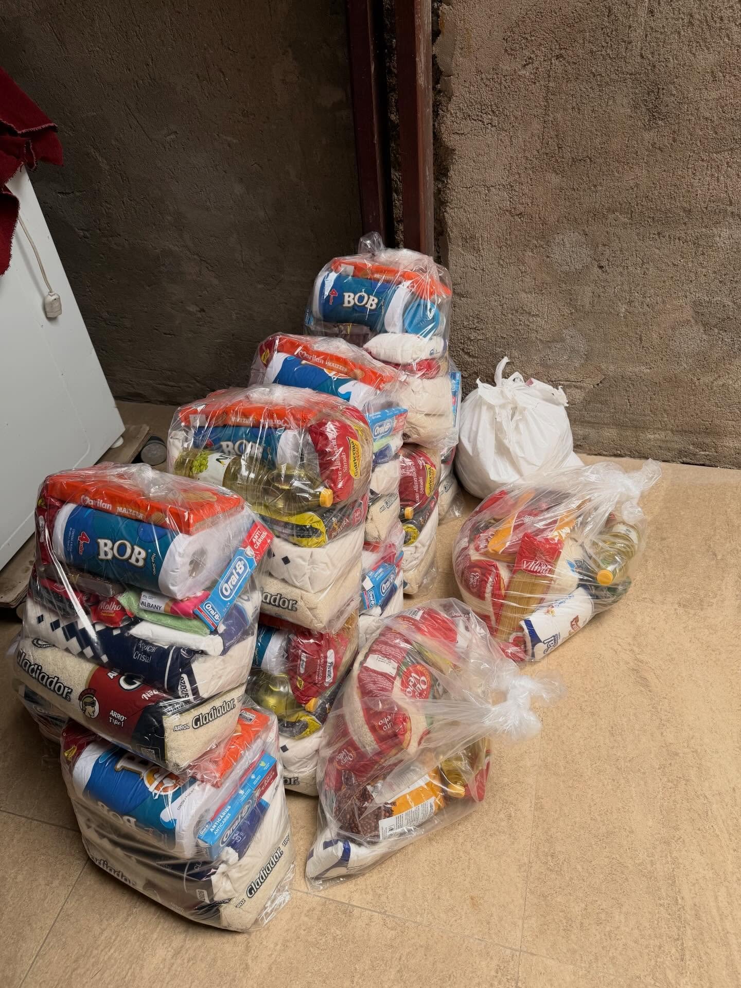 Alimentos arrecadados