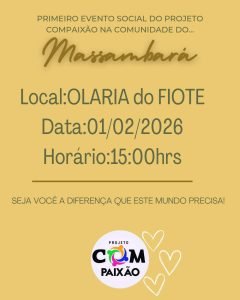 Informativo de evento social